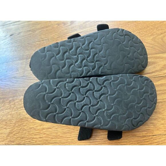 Birkenstock Arizona Black Leather Double Strap Sandals women size 36 US 6 - Picture 9 of 9